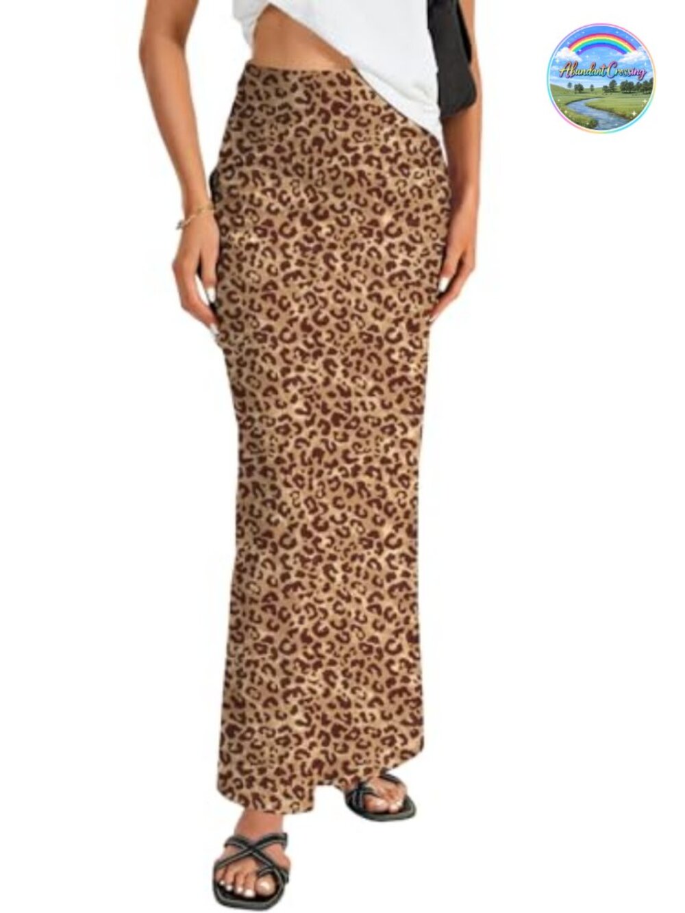 Women's Satin Silky High Waist A-Line Maxi Skirt Flowy Ankle Length
